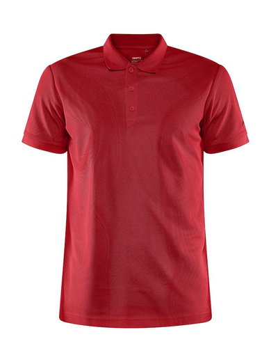 Craft Sport-Polo Core Unify (funktionelles Recyclingpolyester) rot Herren